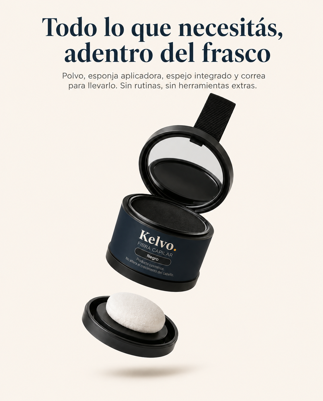 Kelvo — Fibra Capilar Rellenadora