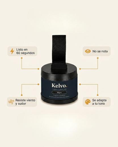 Kelvo — Fibra Capilar Rellenadora